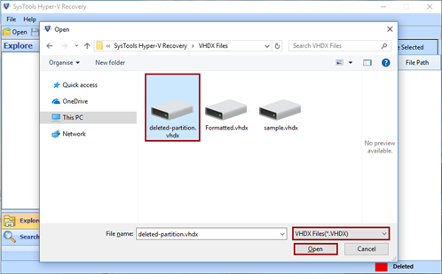 recover vhdx file