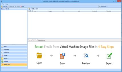 virtual machine email recovery