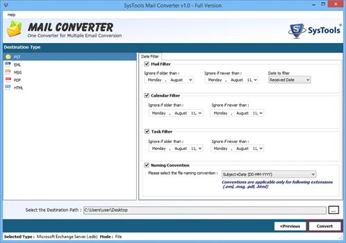 Mail Converter Tool